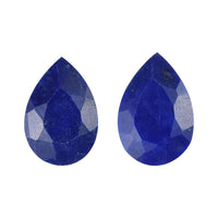 Set of 2 Lapis Lazuli (Pear 9x6 mm) 2.19 ctw
