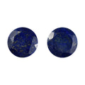 Set of 2 Lapis Lazuli (Round 12 mm) 9.74 ctw - Sticky add to cart bar