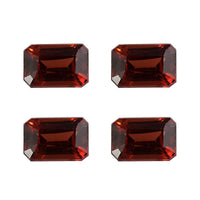 Set of 4 AA Mozambique Garnet (Oct 6x4 mm) 2.51 ctw