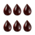 Set of 6 AA Mozambique Garnet (Pear 7x5 mm) 4.47 ctw - Sticky add to cart bar