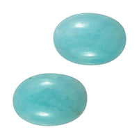 Amazonite Set of 2 (Ovl 7x5 mm) 1.44 ctw