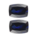 Set of 2 Lab Created Blue Sapphire (Cush 7x5 2.01 ctw - Sticky add to cart bar