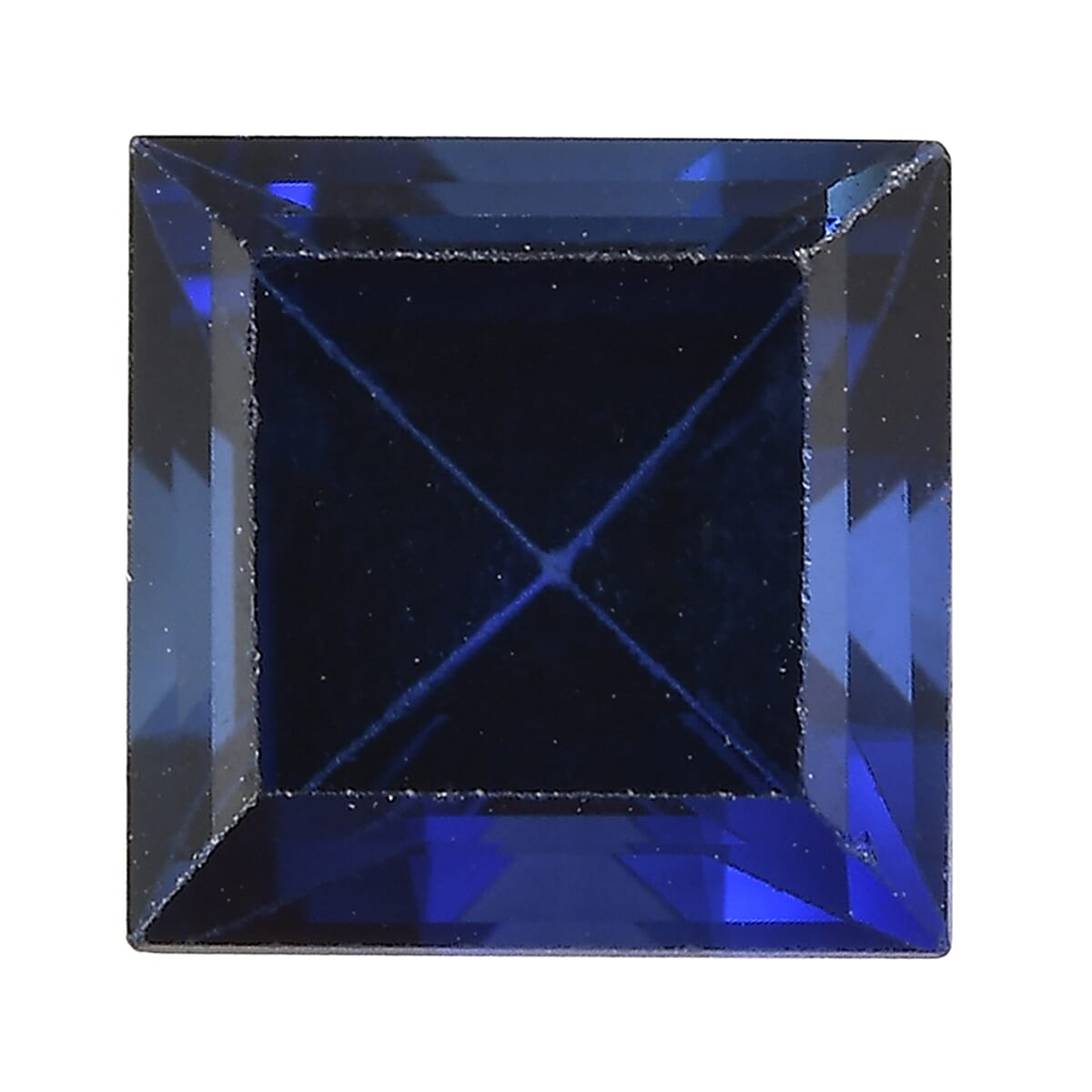 Lab Created Blue Sapphire (Sqr 6 mm) 1.32 ctw