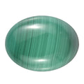 African Malachite (Ovl 11x9 mm) 3.44 ctw - Sticky add to cart bar