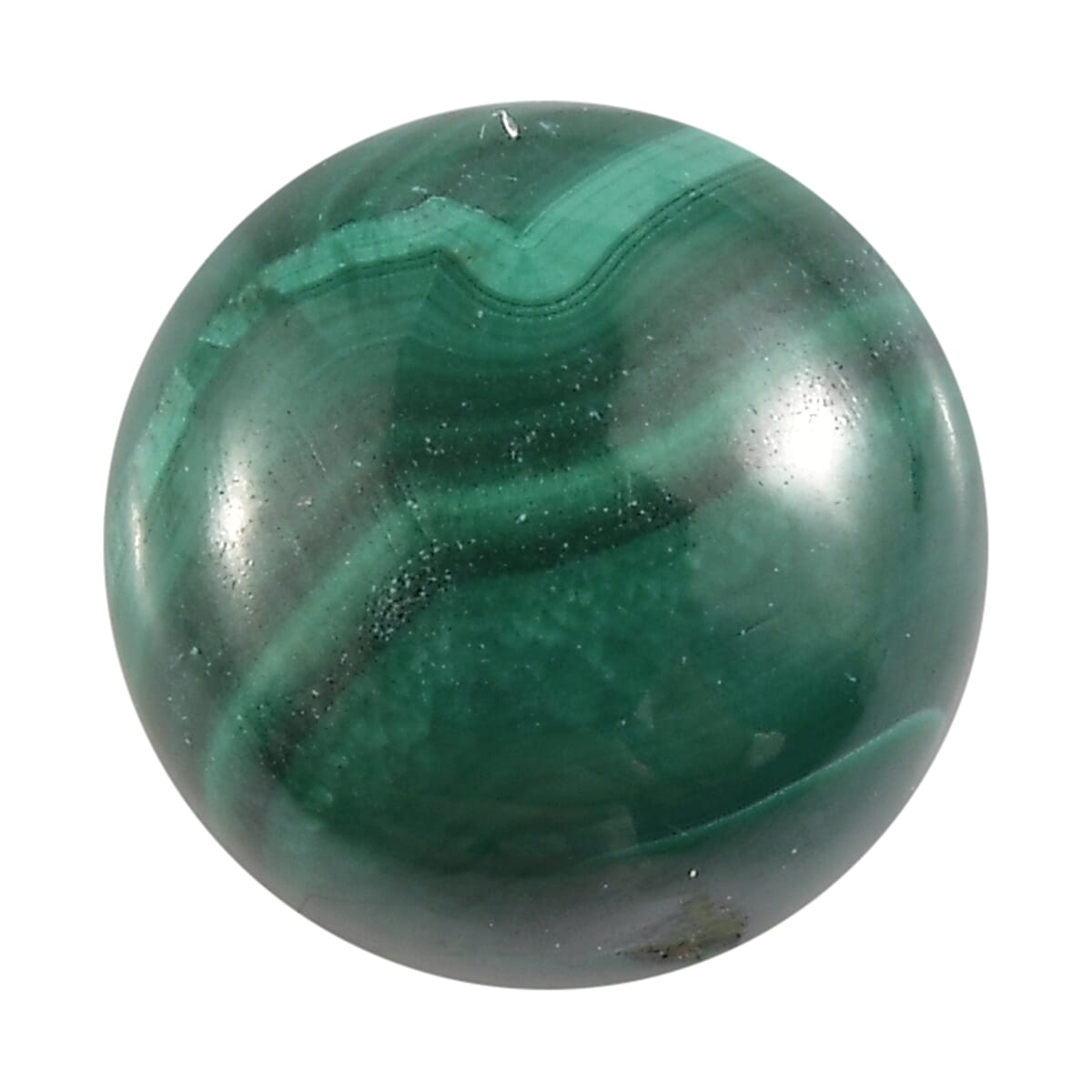 African Malachite (Rnd 6.25 mm) 1.27 ctw