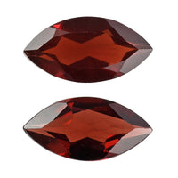Set of 2 Mozambique Garnet (Mrq 10x5 mm) 1.73 ctw