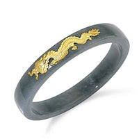 24K Yellow Gold Olmec Jadeite Bangle Bracelet (7.50 In) 200.00 ctw