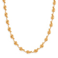 Linked Drop Necklace (19.5-21.5 Inches) in ION Plated YG Stainless Steel - Sticky add to cart bar