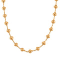 Teardrop Shape Link Necklace (20-22 Inches) in ION Plated YG Stainless Steel - Sticky add to cart bar
