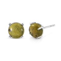 D'Joy Tasmanian Stichtite Earrings in Platinum Over Sterling Silver 4.65 ctw