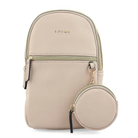 Closeout Loume Multi Color Sling Bag with Detachable Pouch