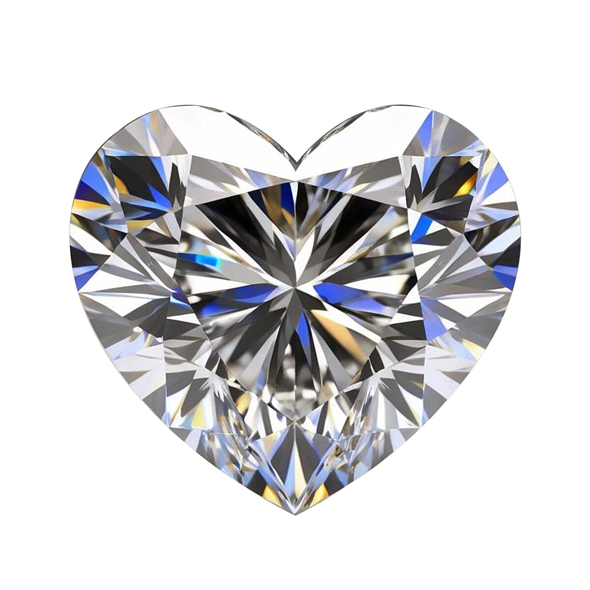 IGI Certified Luxuriant Lab Grown Diamond (Hrt) (E-F, VS) 1.02 ctw