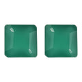 Asscher Cut Green Onyx (Oct 7x7 mm) 2.95 ctw - Sticky add to cart bar