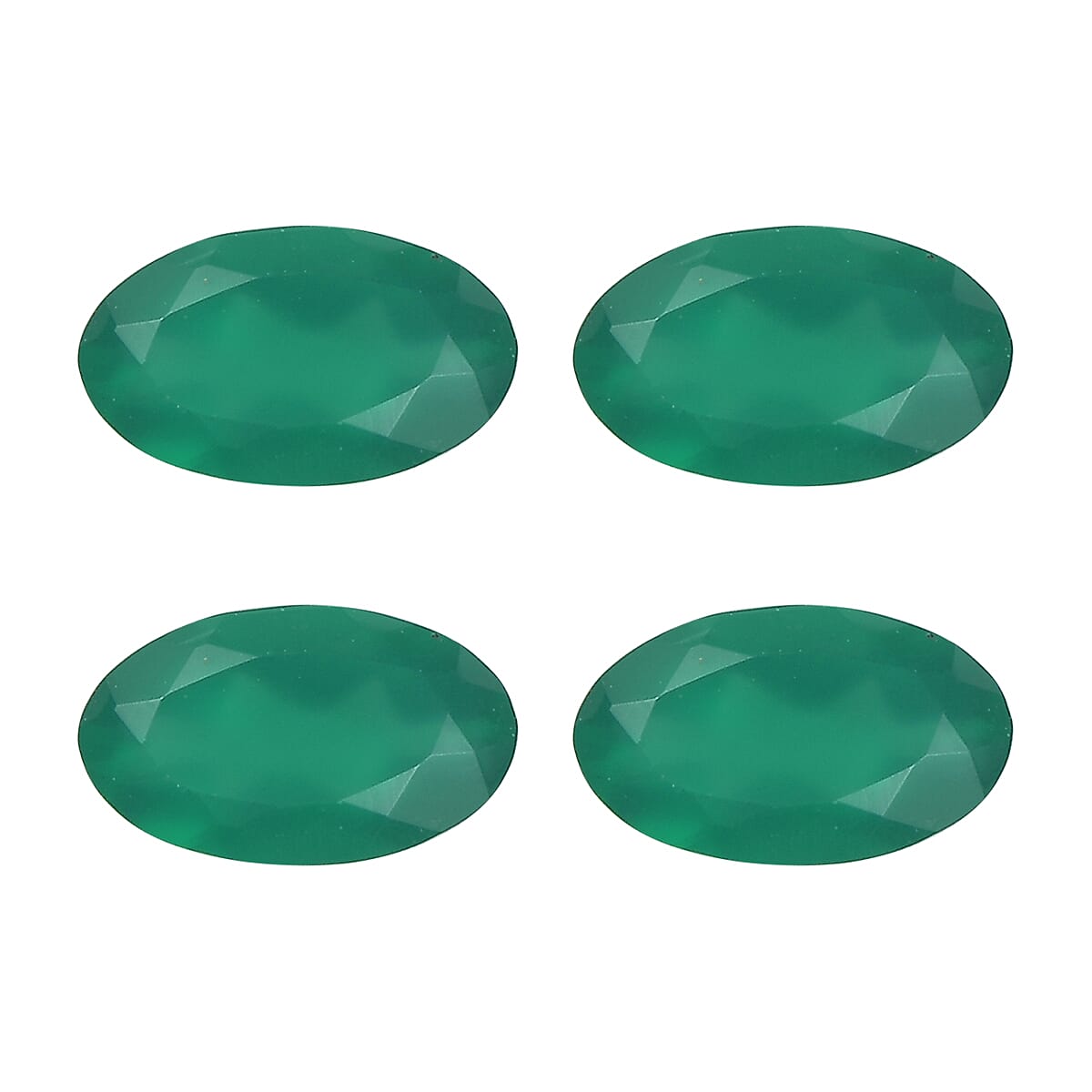 Green Onyx (Oval 5x3 mm) 0.75 ctw