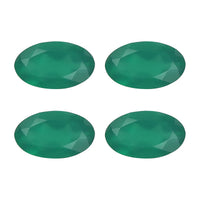 Green Onyx (Oval 5x3 mm) 0.75 ctw
