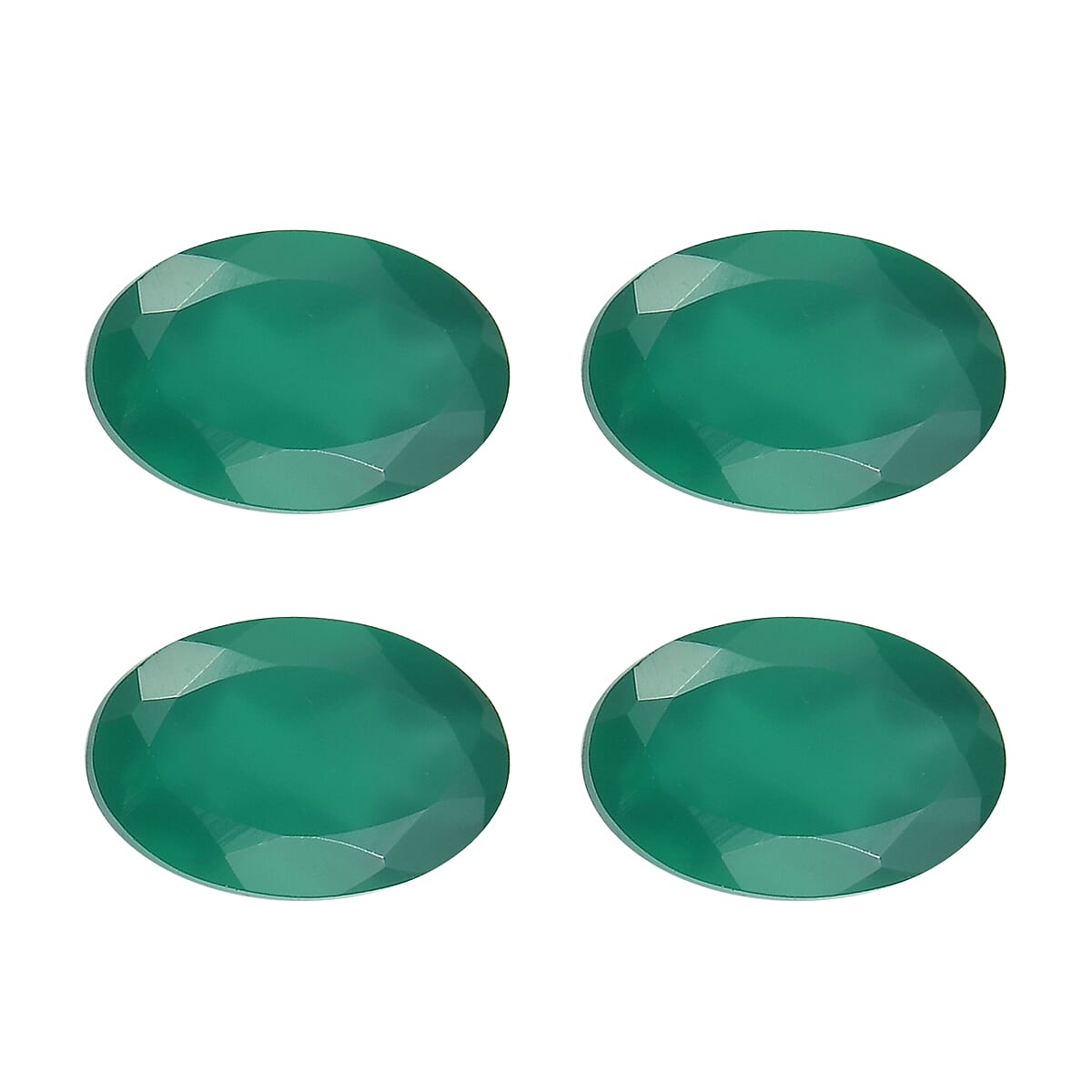 Green Onyx (Oval 6x4 mm) 1.43 ctw