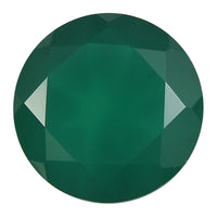 Green Onyx (Rnd 9 mm) 2.04 ctw