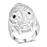 Doorbuster D'Joy Bali Legacy Thai Black Spinel Ring in Sterling Silver (Size 10.0) 0.20 ctw