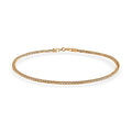 18K Yellow Gold Triple Spiga Chain Bracelet (6.50 In) (0.90 g) - Sticky add to cart bar