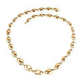 Luxoro Mariner Chain Necklace in 10K Yellow Gold 15.70 Grams 18 Inches - Sticky add to cart bar