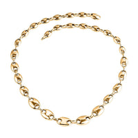 Luxoro Mariner Chain Necklace in 10K Yellow Gold 15.70 Grams 18 Inches
