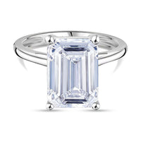 IGI Certified 950 Platinum Luxuriant Lab Grown Diamond (E-F, VS) Solitaire Ring (Size 8.0) (5 g) 3.00 ctw
