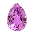 Certified and Appraised AAAA Patroke Kunzite (Pear Free Size) 31.00 ctw - Sticky add to cart bar