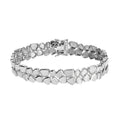 950 Palladium Organic Pebble Double-Row Bracelet (7.00 In) (14.60 g) - Sticky add to cart bar