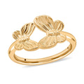 Butterfly Ring in 24K Yellow Gold (Size 10.0) 0.65 Grams - Sticky add to cart bar