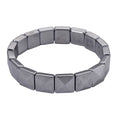 Terahertz 100.00 ctw Fancy Block Strech Bracelet - Sticky add to cart bar