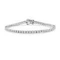 D'Joy Moissanite 4.90 ctw Bracelet in 18K Vermeil Yellow Gold Over Sterling Silver (6.50 In) - Sticky add to cart bar