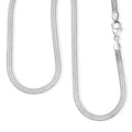 D'Joy Layering Box Chain Necklace in Sterling Silver 18 Grams 20 Inches - Sticky add to cart bar