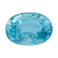 AAAA Cambodian Blue Zircon (Ovl 7x5 mm) 1.20 ctw - Sticky add to cart bar