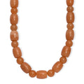 EverTrue Red Aventurine 490.00 ctw Beaded Necklace in Platinum Bond 20 Inches - Sticky add to cart bar