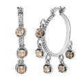 EverTrue Simulated Diamond Earrings in Stainless Steel 8.35 ctw - Sticky add to cart bar