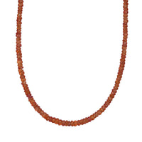 Songea Sapphire Necklace in 18K Vermeil YG Over Sterling Silver (18 Inches) 45.00 ctw