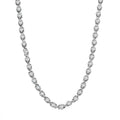 D'Joy Moissanite 15.10 ctw XOXO Necklace in Rhodium Over Sterling Silver 18 Inches - Sticky add to cart bar