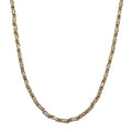 Byzantine Chain Necklace in ION Plated YG and Stainless Steel 20-22 Inches - Sticky add to cart bar