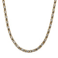 Byzantine Chain Necklace in ION Plated YG and Stainless Steel 20-22 Inches - Sticky add to cart bar