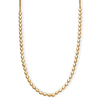 EverTrue Bronzella Collection Dewdrop Necklace in 18K YG Plated Bronze (18-20 Inches)