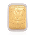24K Yellow Golden Bunny Rabbit Emboss Sheet 10mg - Sticky add to cart bar