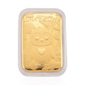 24K Yellow Golden Luna The Owl Emboss Sheet 10mg - Sticky add to cart bar