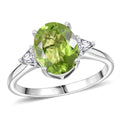 Doorbuster D'Joy Niassa Ruby (FF), Moissanite Trinity of Elegance Ring in Rhodium Over Sterling Silver (Size 10.0) 4.00 ctw - Sticky add to cart bar