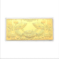 24K Gold Twin Koi – Symbol of Wealth & Prosperity Embossed Sheet 155x75mm (100mg) - Sticky add to cart bar