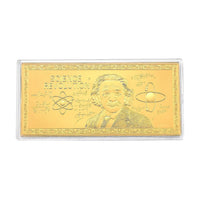 24K Gold Scientific Revolution Tribute – Spirit of Scientific Discovery Embossed Sheet (155x75mm) 100mg