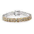 EverTrue Brazilian Citrine 23.00 ctw Bracelet in Platinum Bond (6.50 In) - Sticky add to cart bar