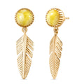 EverTrue Connemara Marble 4.30 ctw Earrings in 18K YG Plated - Sticky add to cart bar