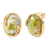 EverTrue Connemara Marble 12.60 ctw Earrings in 18K YG Plated