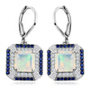 Ethiopian Welo Opal & Ceylon Blue Sapphire