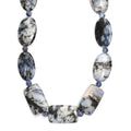 EverTrue Sodalite 380.00 ctw Beaded Necklace in Platinum Over 20 Inches - Sticky add to cart bar